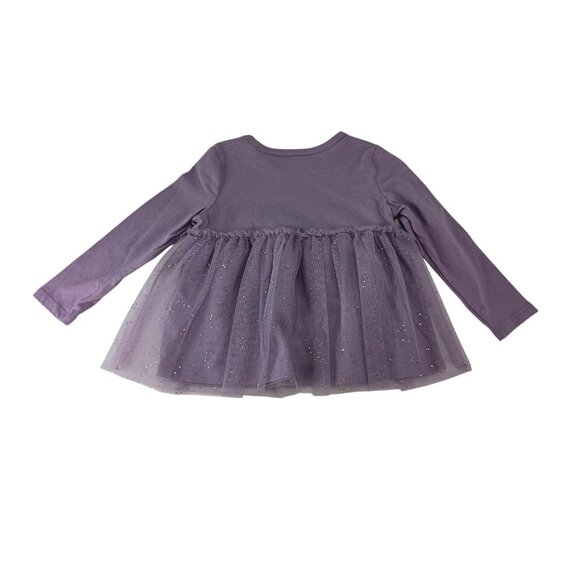 Carter's 2-Piece Halloween Outfit Set Sz.12M Purple Top And Halloween Leggings - Picture 6 of 8